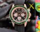 Copy Rolex Cosmograph Daytona Yellow Gold Watch Green Diamond Bezel (7)_th.jpg